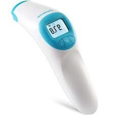 Termometro di plastica di ricerca di febbre/non termometro infrarosso del corpo del contatto